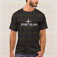 Load image into Gallery viewer, 2020 New Stone-Island Logo Summer Print Black T-Shirt Clothes Popular Shirt Cotton Tees Amazing Short Sleeve Unique Men Tops