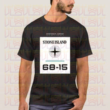 Load image into Gallery viewer, 2020 New Stone-Island Logo Summer Print Black T-Shirt Clothes Popular Shirt Cotton Tees Amazing Short Sleeve Unique Men Tops