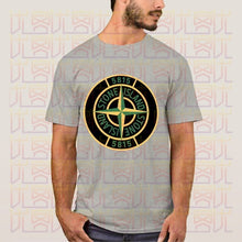 Load image into Gallery viewer, 2020 New Stone-Island Logo Summer Print Black T-Shirt Clothes Popular Shirt Cotton Tees Amazing Short Sleeve Unique Men Tops