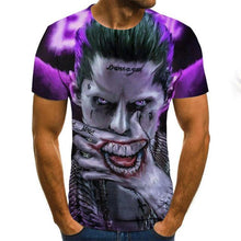 Load image into Gallery viewer, 2020 Mens horror T shirts Fashion New Summer Men's Short Sleeve T-shirt Casual 3D Zombie Print Rock Tshirt For Man Full Printed
