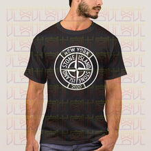 Load image into Gallery viewer, 2020 New Stone-Island Logo Summer Print Black T-Shirt Clothes Popular Shirt Cotton Tees Amazing Short Sleeve Unique Men Tops
