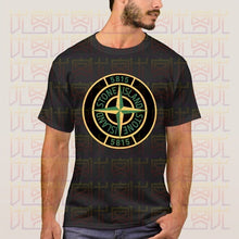 Load image into Gallery viewer, 2020 New Stone-Island Logo Summer Print Black T-Shirt Clothes Popular Shirt Cotton Tees Amazing Short Sleeve Unique Men Tops
