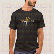 Load image into Gallery viewer, 2020 New Stone-Island Logo Summer Print Black T-Shirt Clothes Popular Shirt Cotton Tees Amazing Short Sleeve Unique Men Tops
